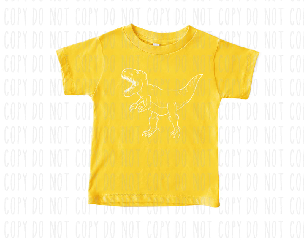 Dino Sketch Tee - Youth